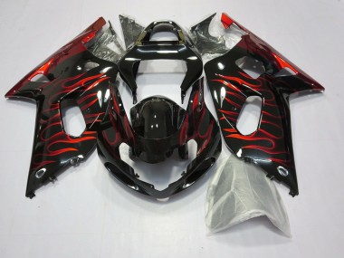 Yellow Jordan 2001-2003 GSXR 600-750 Motorcycle Fairing