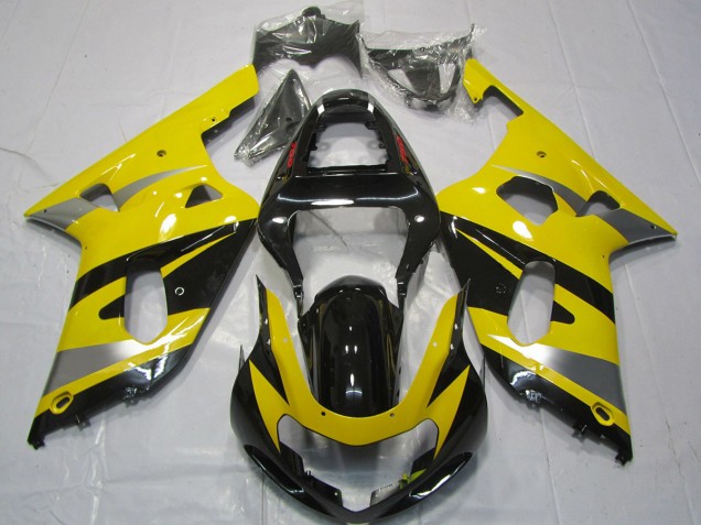 Yellow OEM Style 2001-2003 GSXR 600-750 Motorcycle Fairing Yellow OEM Style 2001-2003 GSXR 600-750 Motorcycle Fairing