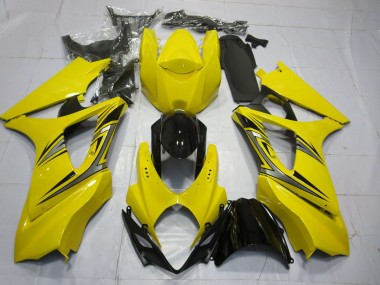 Yellow OEM Style 2007-2008 GSXR 1000 Motorcycle Fairing