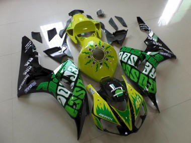 Yellow Rossi 2006-2007 CBR1000RR Motorcycle Fairing