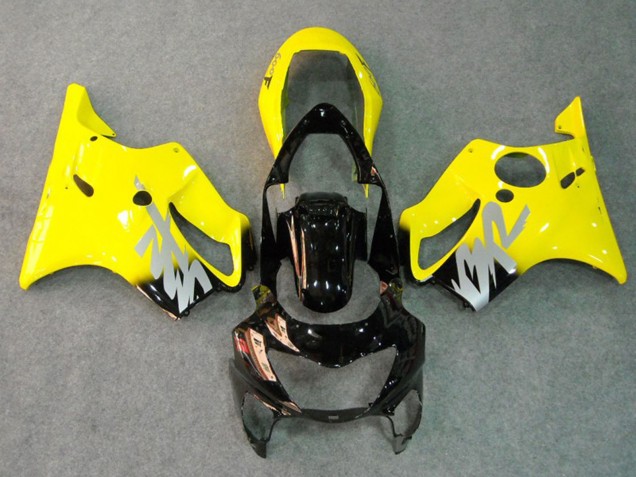 Yellow Silver Decal 1999-2000 CBR600 F4 Motorcycle Fairing Yellow Silver Decal 1999-2000 CBR600 F4 Motorcycle Fairing