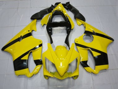 Yellow and Black 2001-2003 CBR600 F4i Motorcycle Fairing